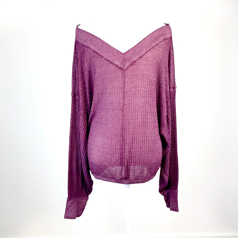 Free People South Side Thermal Top. - Picture 4 of 7